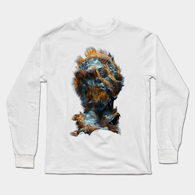 CORAL SCULPTURE Long Sleeve T-Shirt by gigigvaliaart